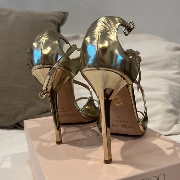 Jimmy choo lance strappy sandal size 40 - Picture 5 of 7